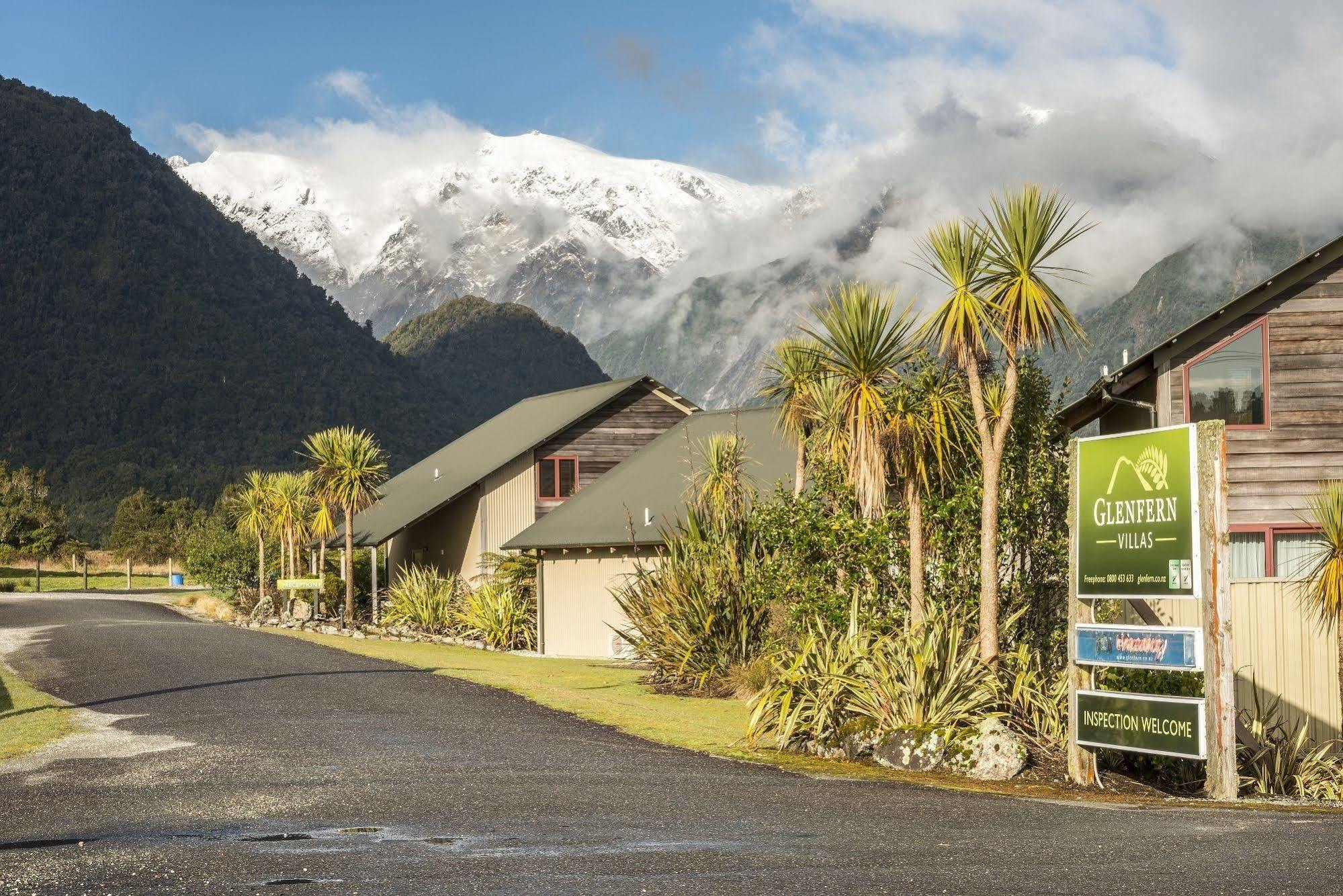 Glenfern Villas Franz Josef Zewnętrze zdjęcie